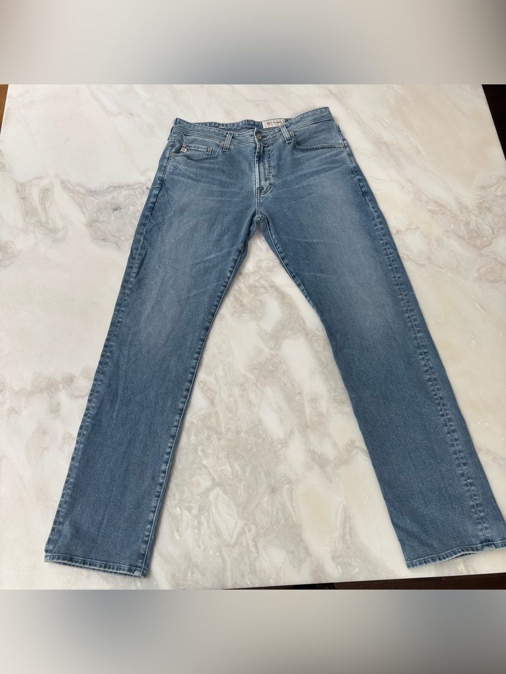 AG Jeans Men’s Slim Straight Everett Jean Size 34x34 Lightwash
